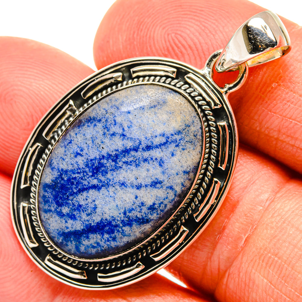 Sodalite Pendants handcrafted by Ana Silver Co - PD25735