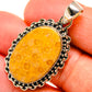Fossil Coral Pendants handcrafted by Ana Silver Co - PD25738