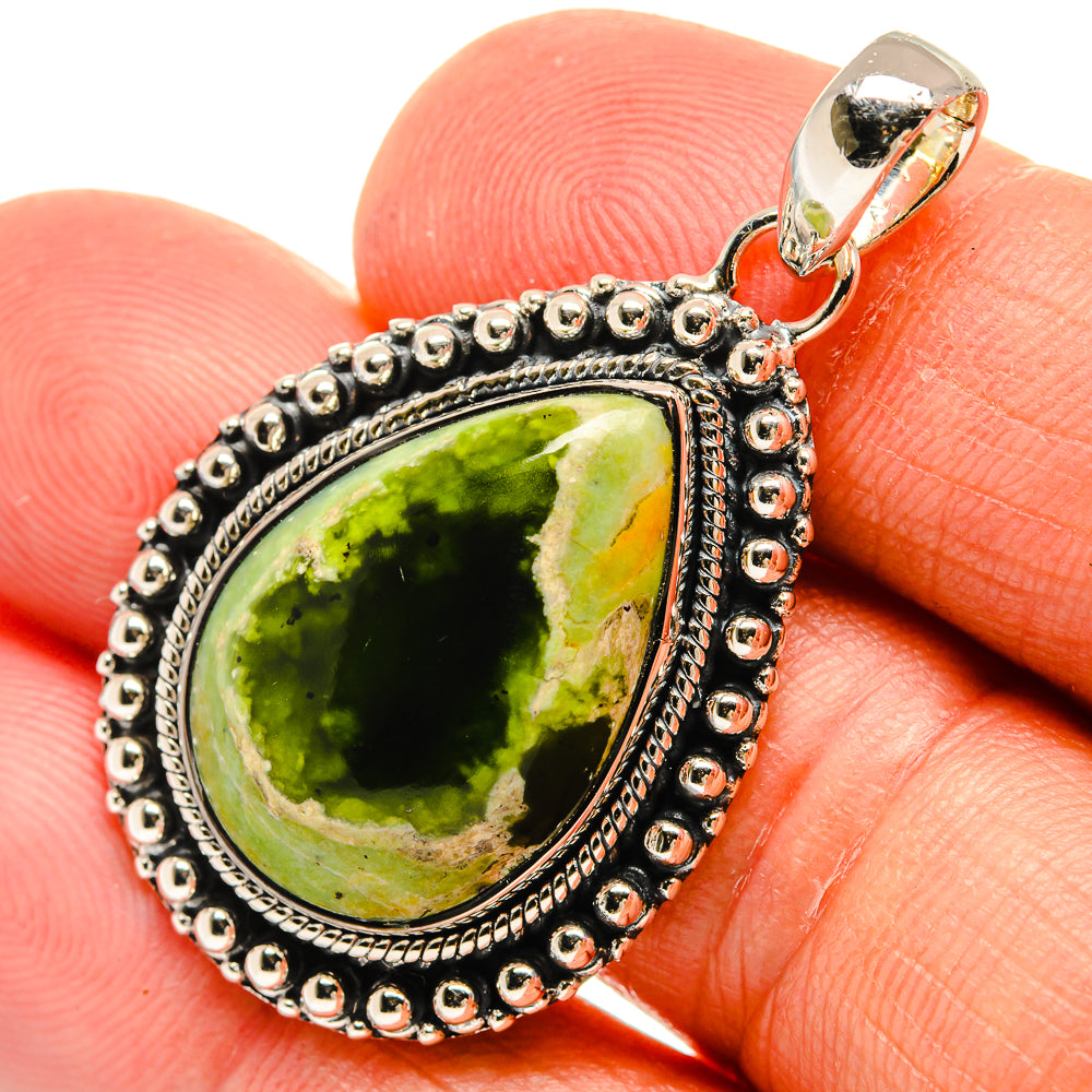 Ocean Jasper Pendants handcrafted by Ana Silver Co - PD25739