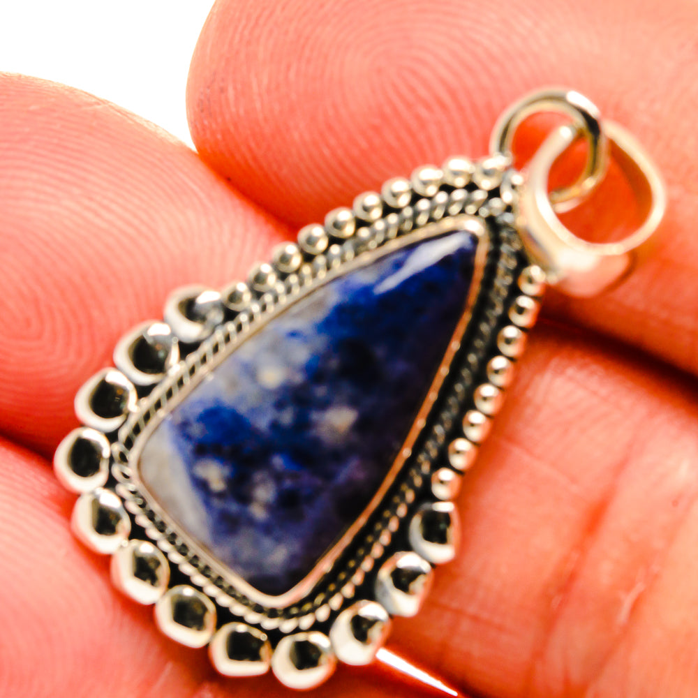 Sodalite Pendants handcrafted by Ana Silver Co - PD25764