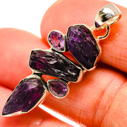 Amethyst Pendants handcrafted by Ana Silver Co - PD25777