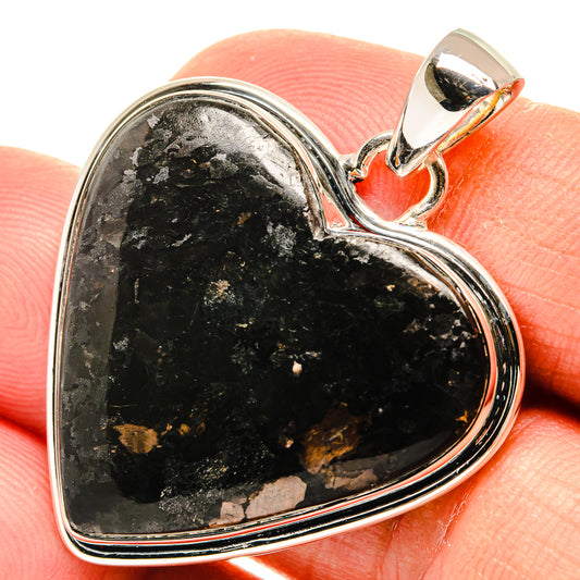 Gabbro Stone Pendants handcrafted by Ana Silver Co - PD25805