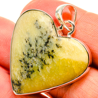 Dendritic Agate Pendants handcrafted by Ana Silver Co - PD25806