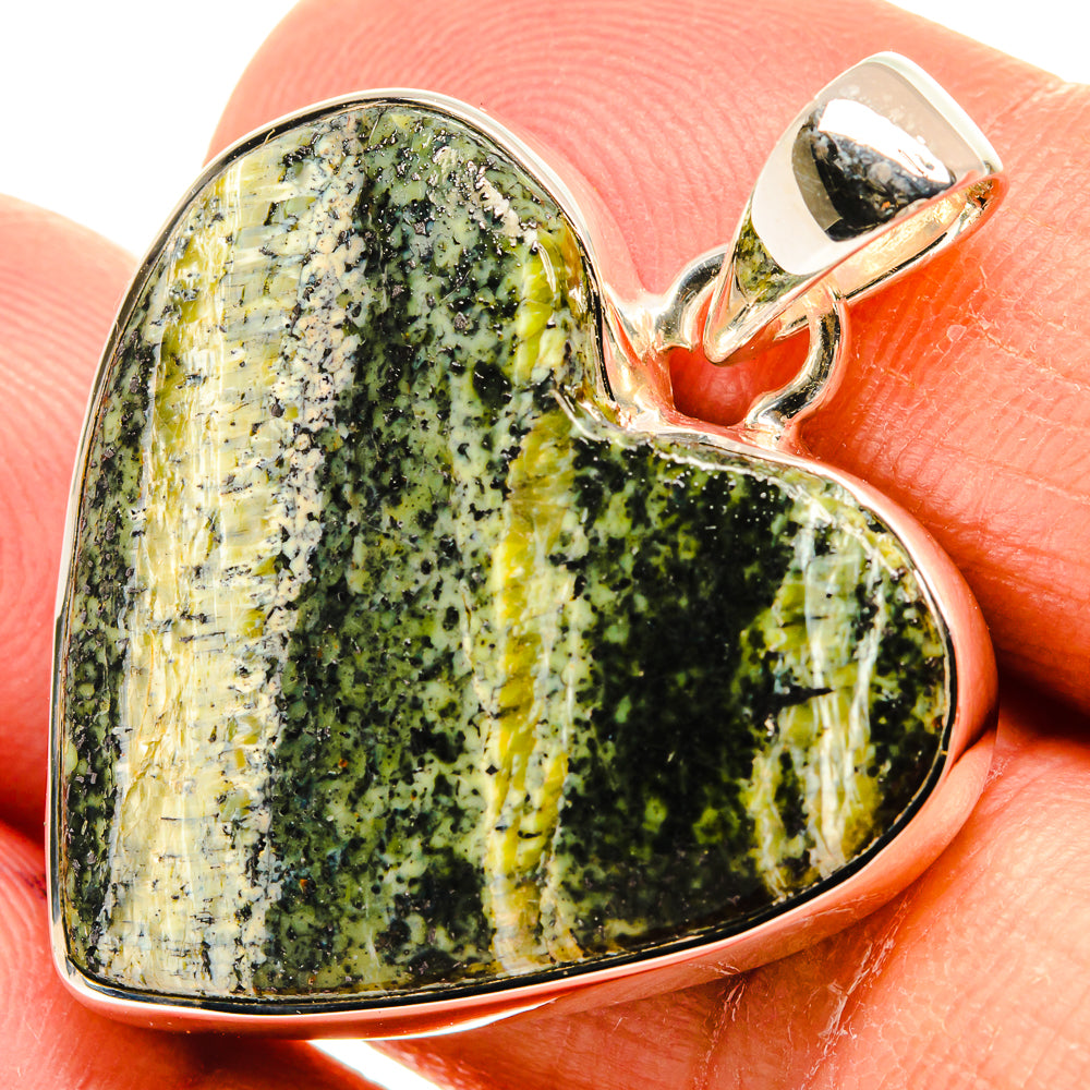 Lizard Jasper Pendants handcrafted by Ana Silver Co - PD25814
