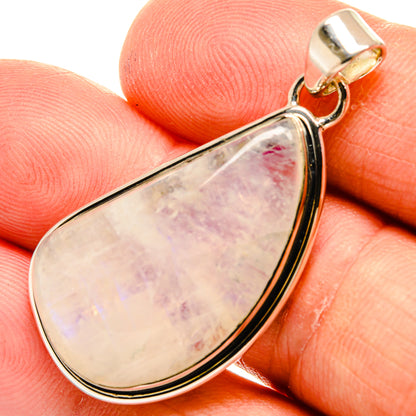 Rainbow Moonstone Pendants handcrafted by Ana Silver Co - PD25825