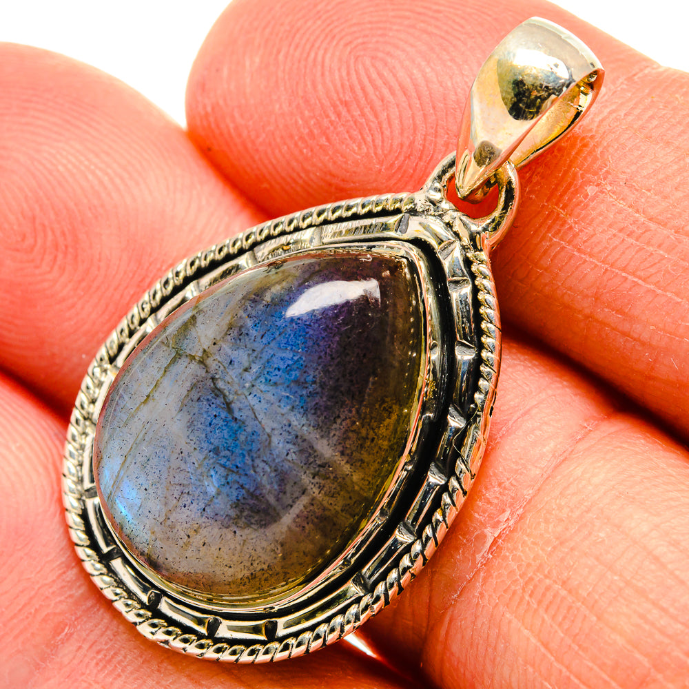 Labradorite Pendants handcrafted by Ana Silver Co - PD25835