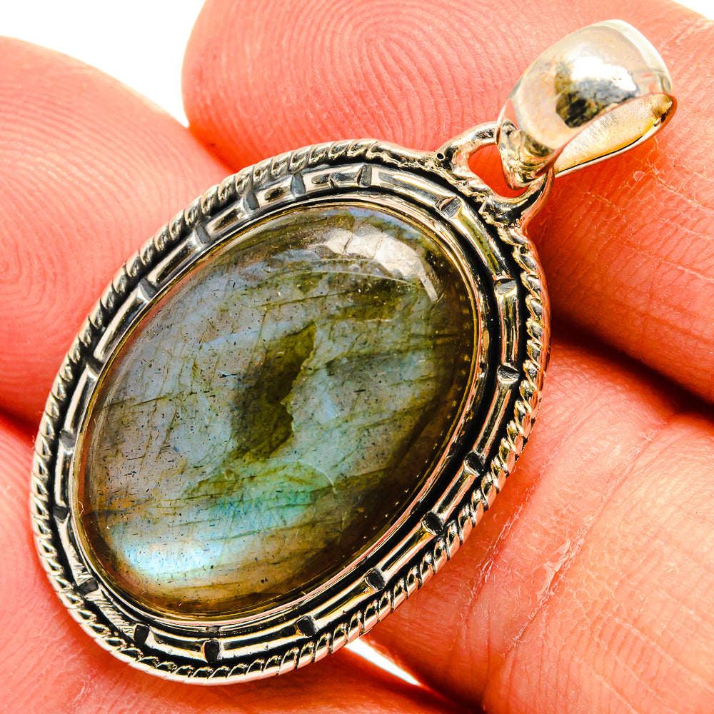 Labradorite Pendants handcrafted by Ana Silver Co - PD25836