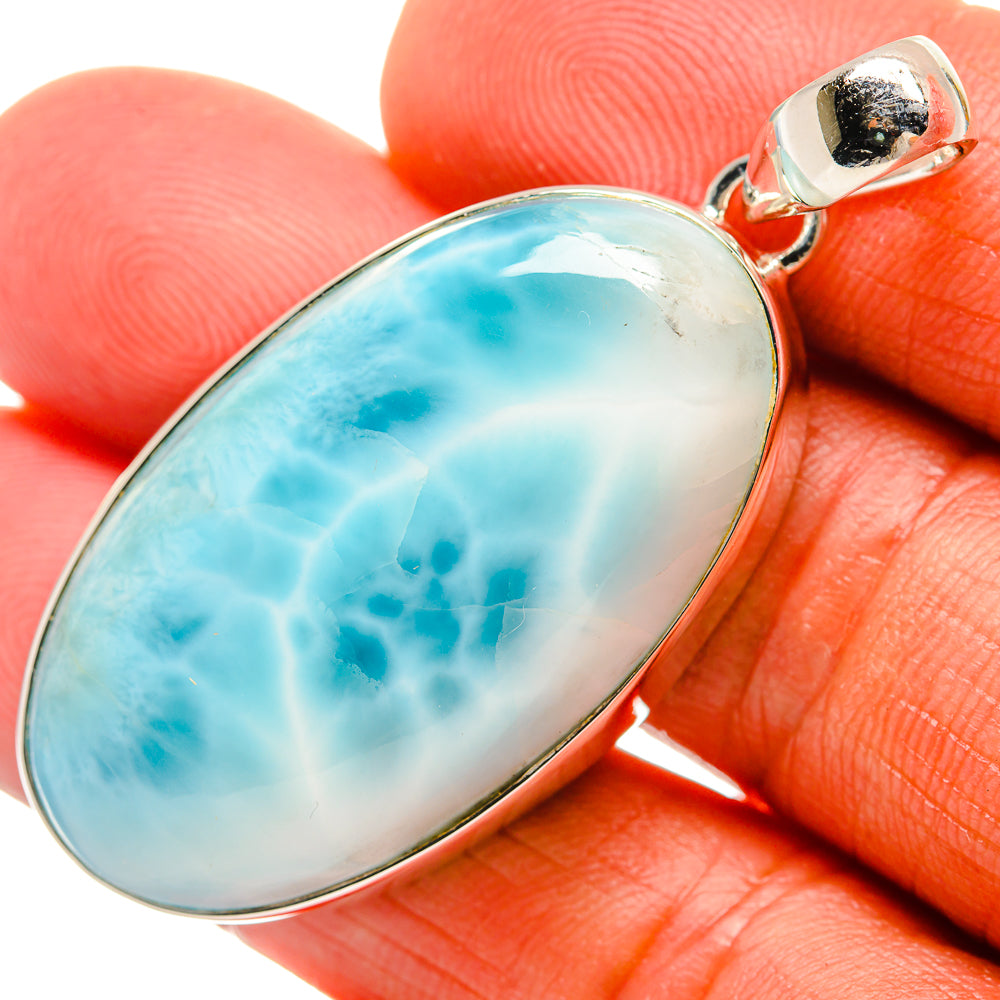Larimar Pendants handcrafted by Ana Silver Co - PD25839