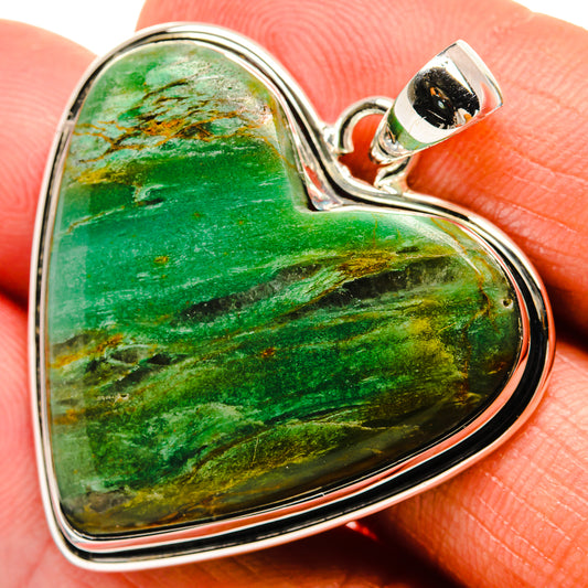Rainforest Jasper Pendants handcrafted by Ana Silver Co - PD25846
