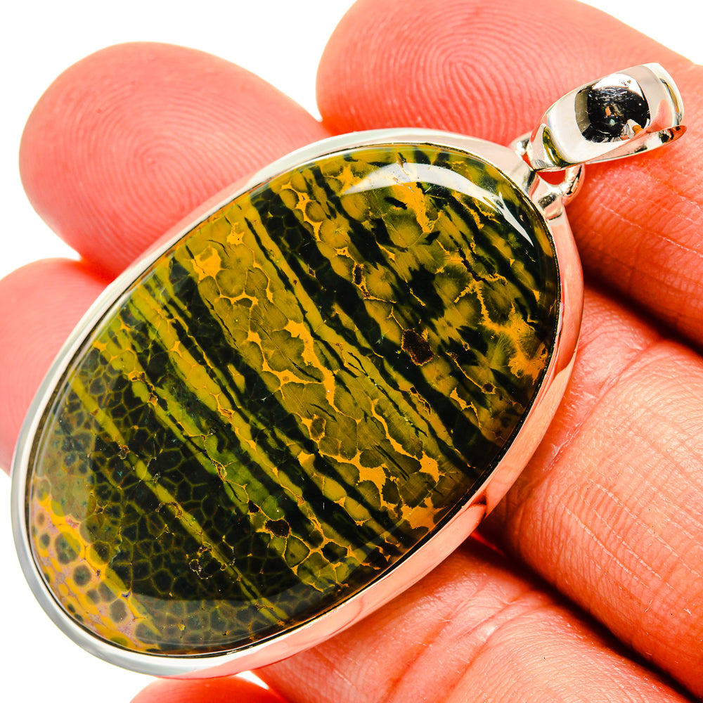 Ocean Jasper Pendants handcrafted by Ana Silver Co - PD25847
