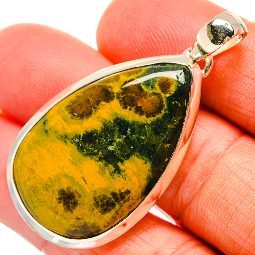 Ocean Jasper Pendants handcrafted by Ana Silver Co - PD25850