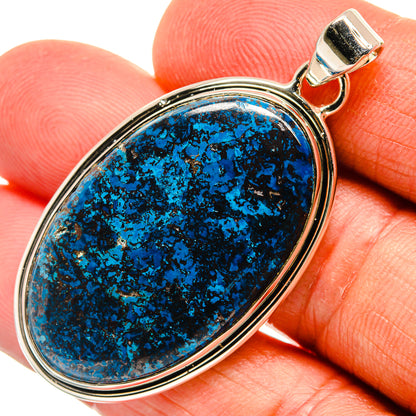 Shattuckite Pendants handcrafted by Ana Silver Co - PD25851