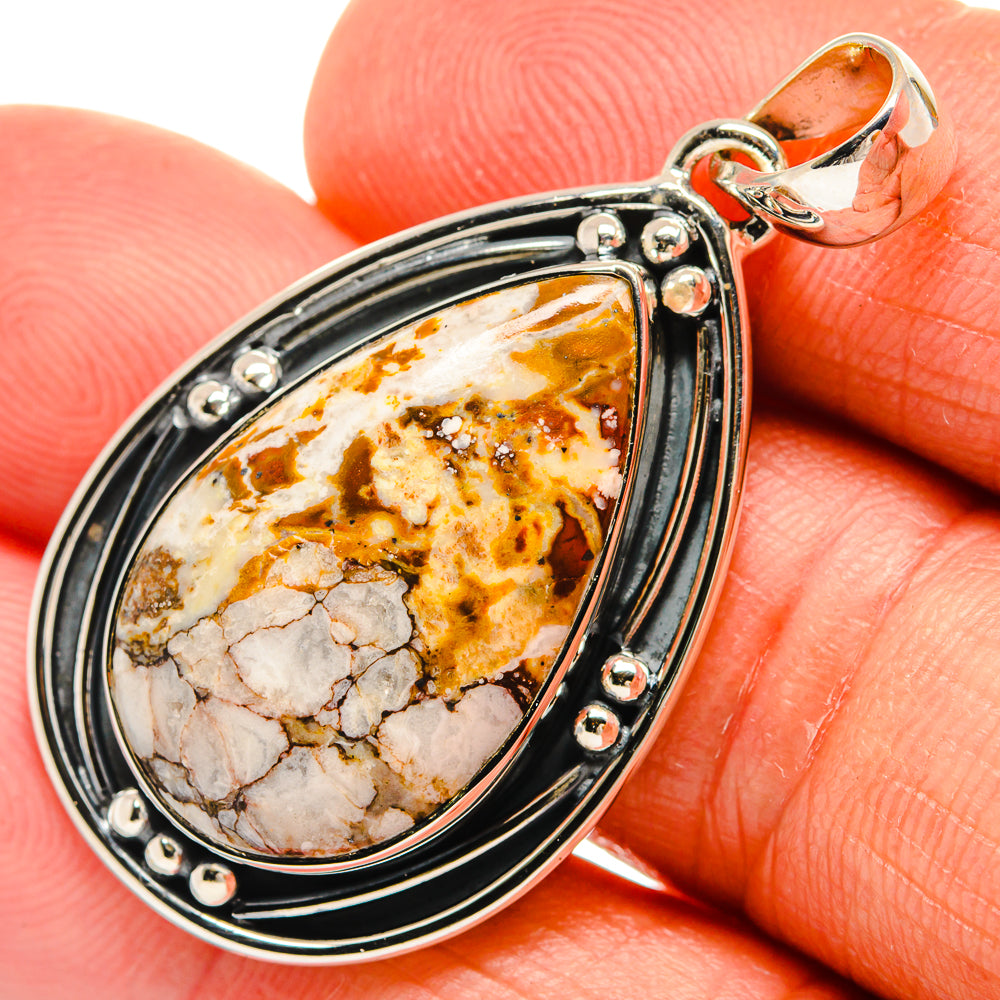 Wild Horse Jasper Pendants handcrafted by Ana Silver Co - PD25863
