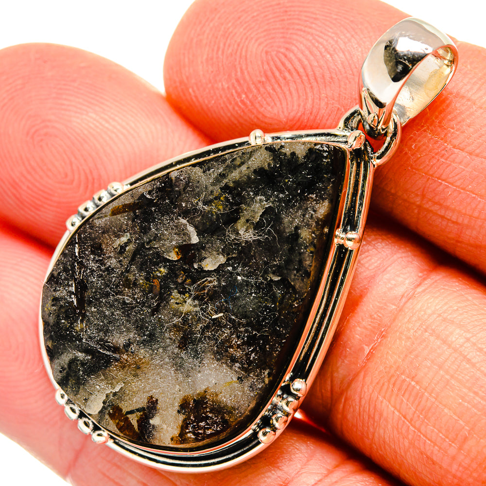 Astrophyllite Pendants handcrafted by Ana Silver Co - PD25883