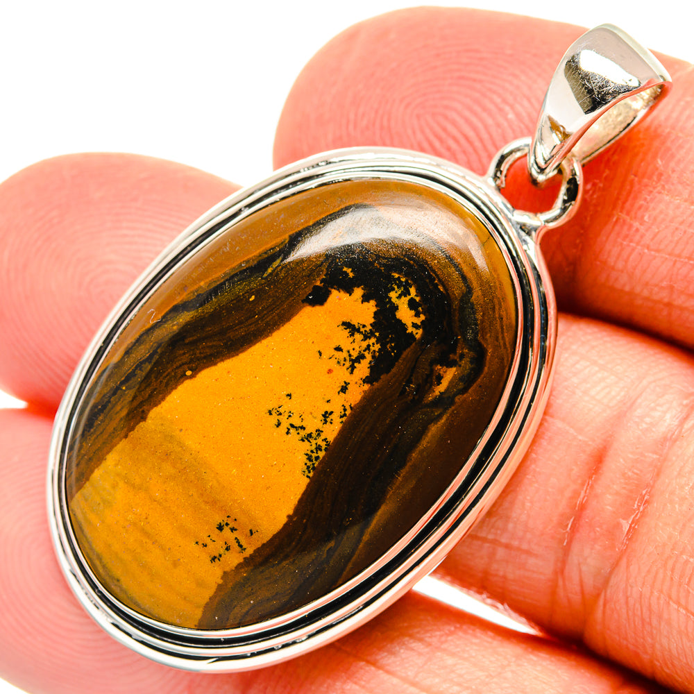 Picture Jasper Pendants handcrafted by Ana Silver Co - PD25887