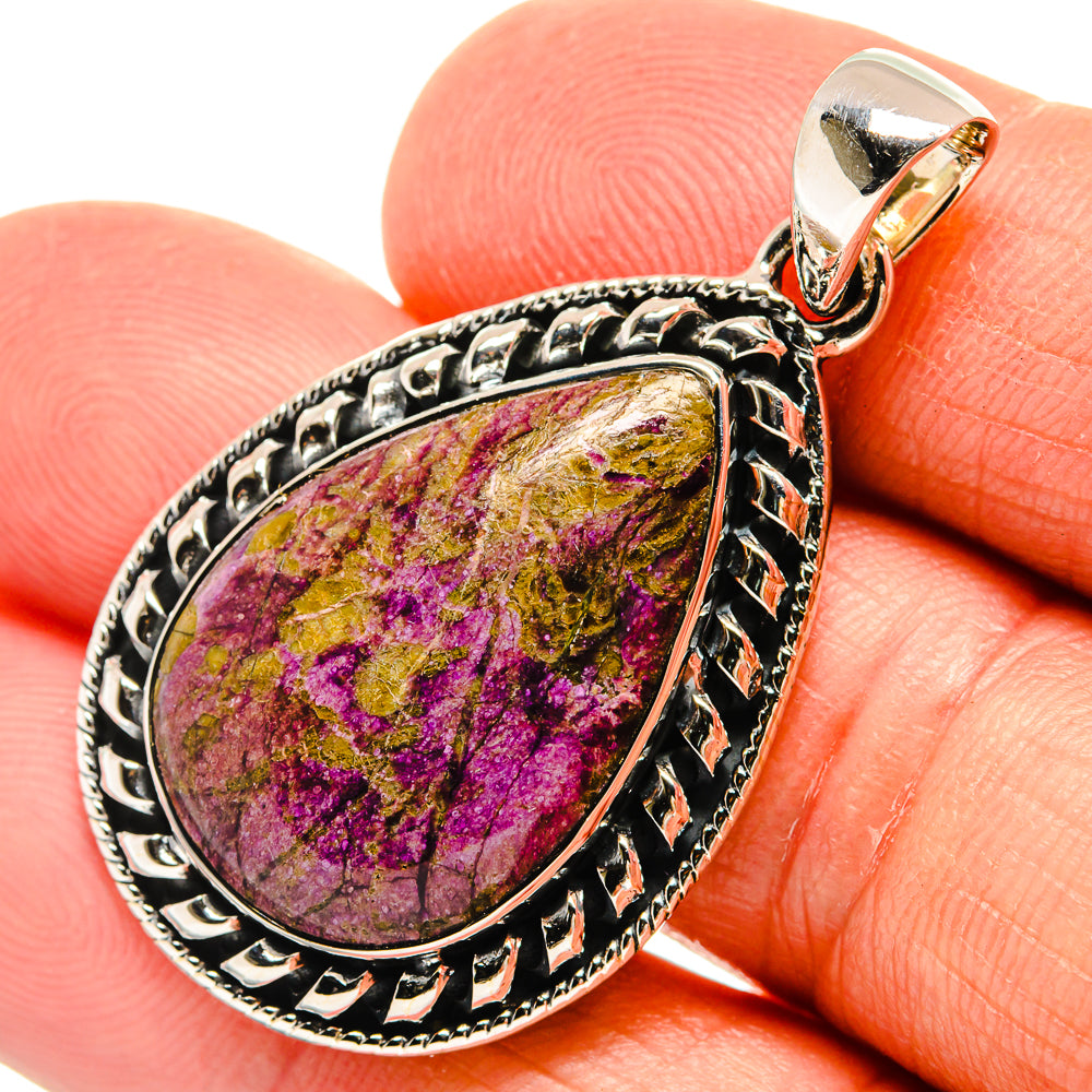 Stichtite Pendants handcrafted by Ana Silver Co - PD25891