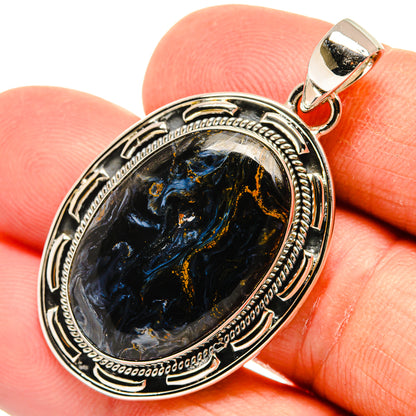 Pietersite Pendants handcrafted by Ana Silver Co - PD25909