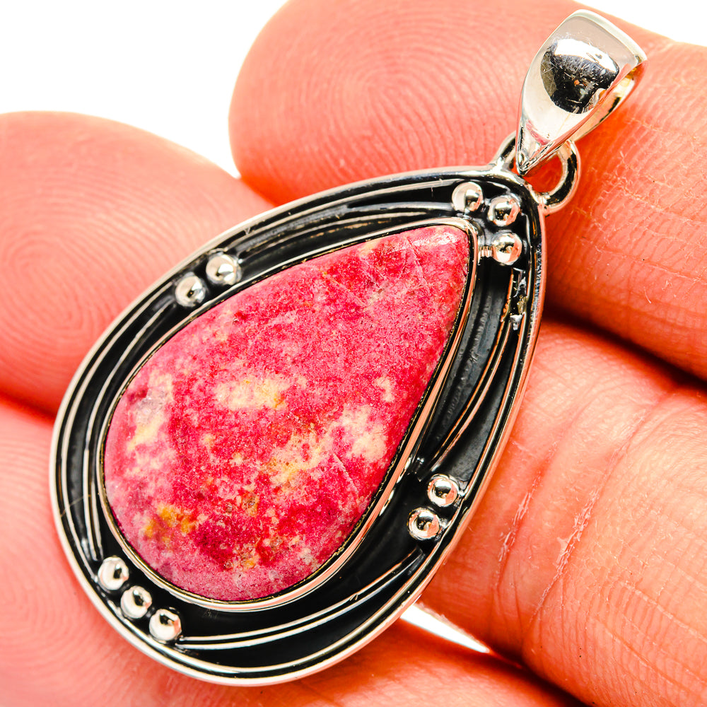 Thulite Pendants handcrafted by Ana Silver Co - PD25916