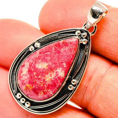 Thulite Pendants handcrafted by Ana Silver Co - PD25916