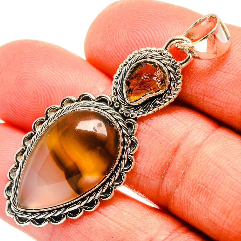 Montana Agate Pendants handcrafted by Ana Silver Co - PD25925