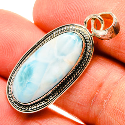 Larimar Pendants handcrafted by Ana Silver Co - PD25949