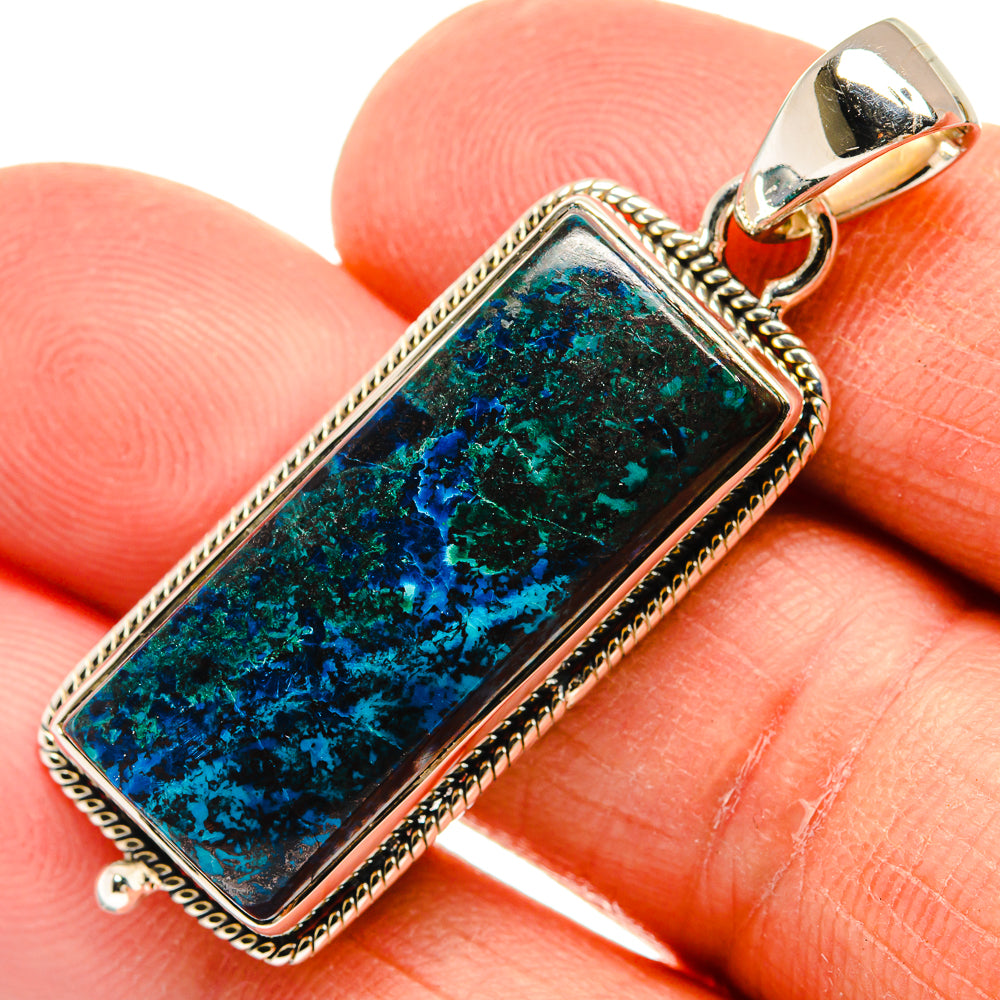 Shattuckite Pendants handcrafted by Ana Silver Co - PD25955