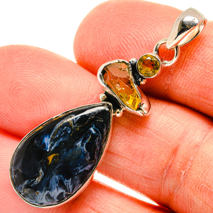 Pietersite Pendants handcrafted by Ana Silver Co - PD25960