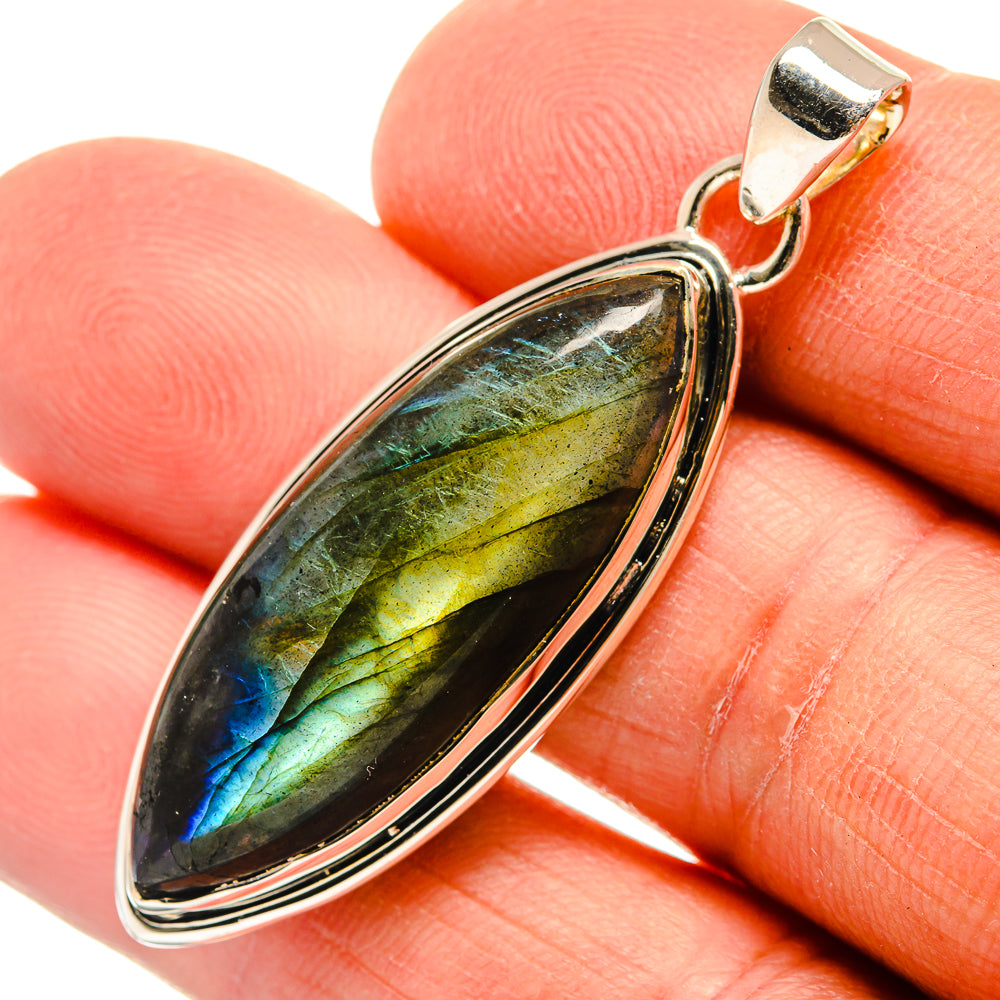 Labradorite Pendants handcrafted by Ana Silver Co - PD25962