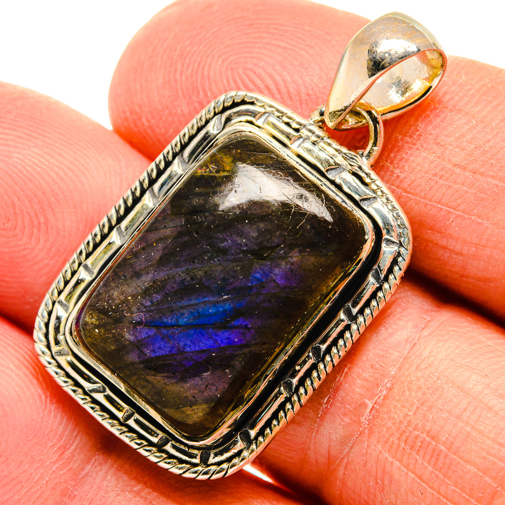 Labradorite Pendants handcrafted by Ana Silver Co - PD25964
