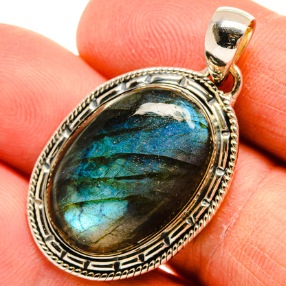 Labradorite Pendants handcrafted by Ana Silver Co - PD25965