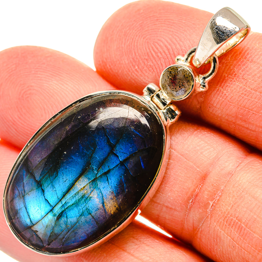 Labradorite Pendants handcrafted by Ana Silver Co - PD25966