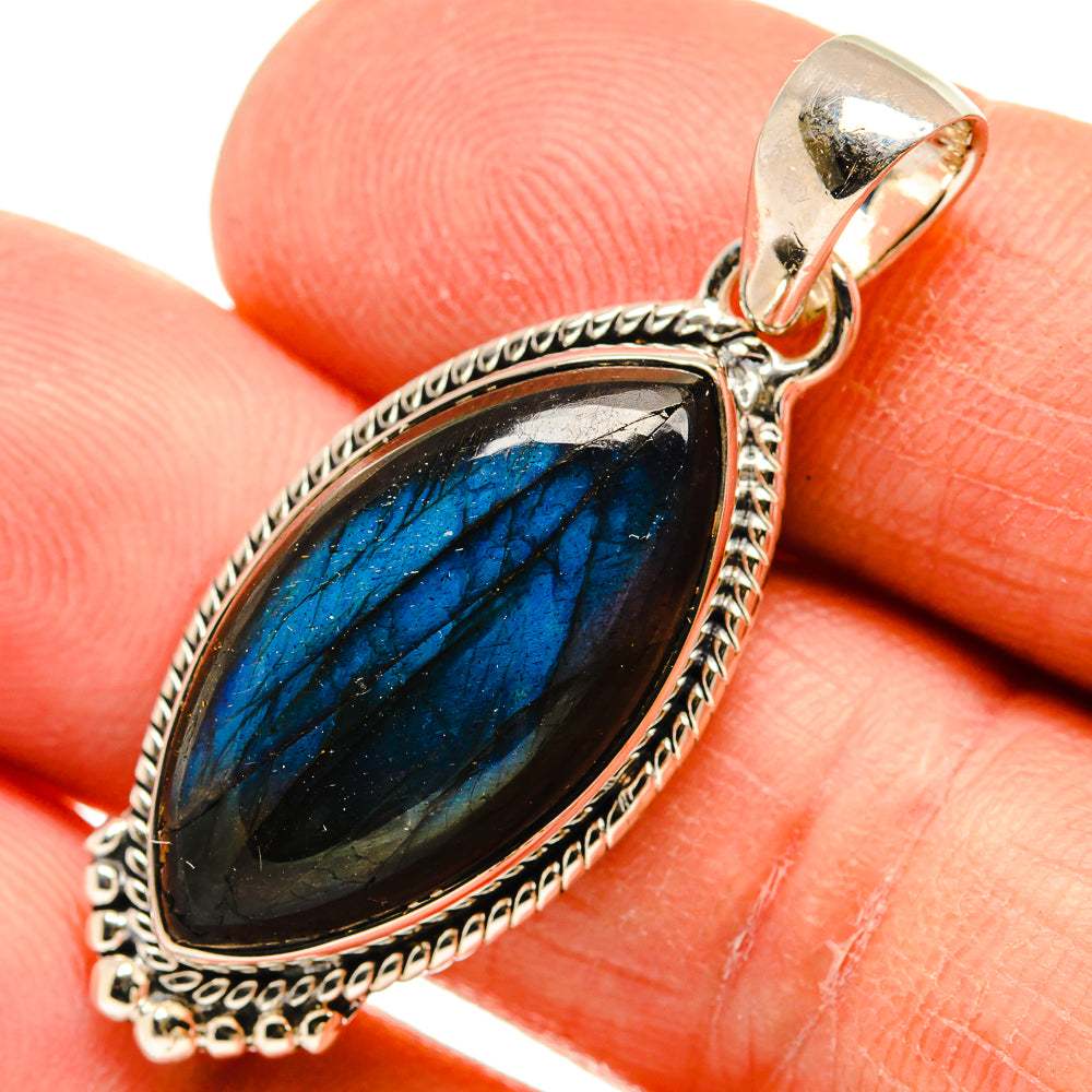 Labradorite Pendants handcrafted by Ana Silver Co - PD25968