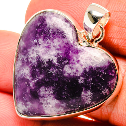 Lepidolite Pendants handcrafted by Ana Silver Co - PD25969