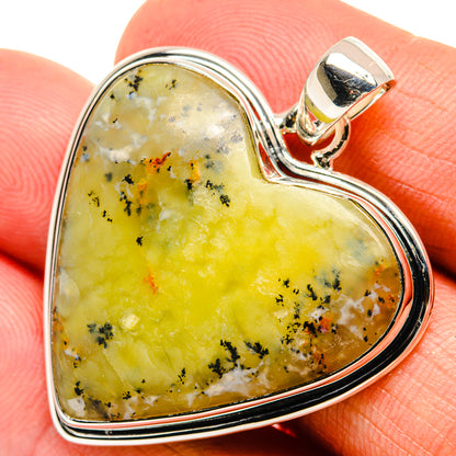 Dendritic Agate Pendants handcrafted by Ana Silver Co - PD25972