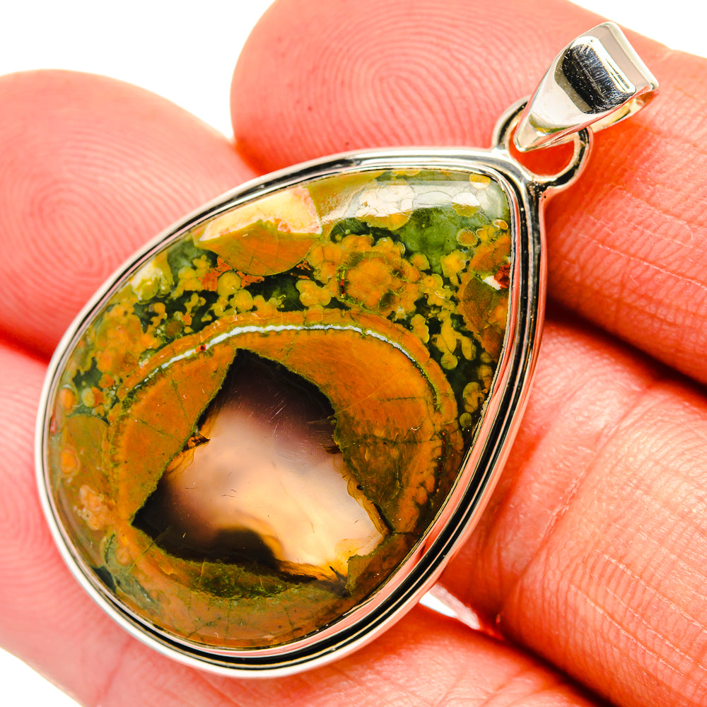 Rainforest Opal Pendants handcrafted by Ana Silver Co - PD25973