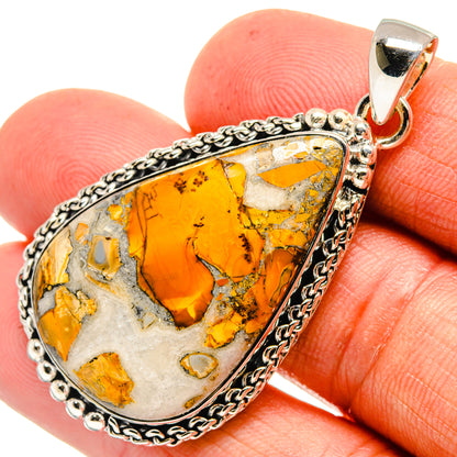 Brecciated Mookaite Pendants handcrafted by Ana Silver Co - PD25975