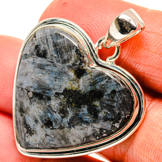 Gabbro Stone Pendants handcrafted by Ana Silver Co - PD25977
