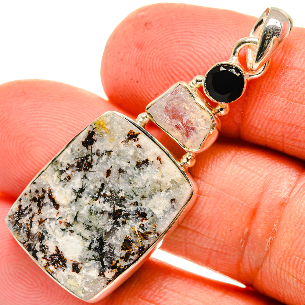 Astrophyllite Pendants handcrafted by Ana Silver Co - PD25989