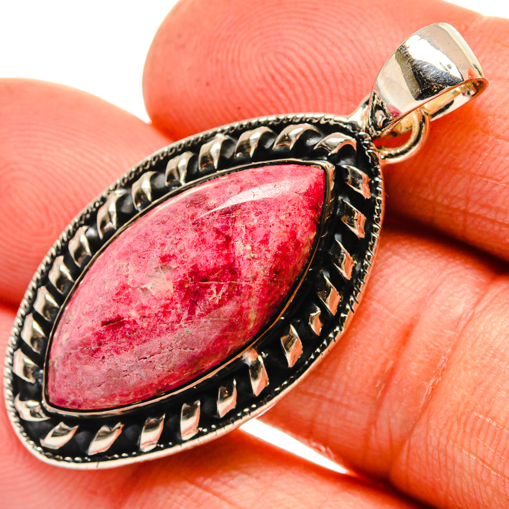 Thulite Pendants handcrafted by Ana Silver Co - PD26000