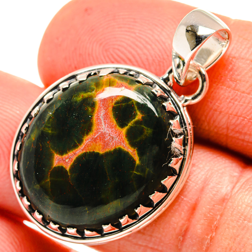 Ocean Jasper Pendants handcrafted by Ana Silver Co - PD26021