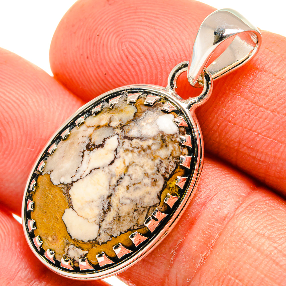 Wild Horse Jasper Pendants handcrafted by Ana Silver Co - PD26026