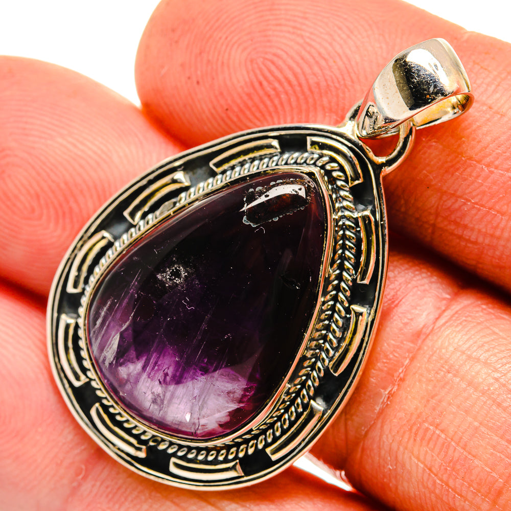 Star Amethyst Pendants handcrafted by Ana Silver Co - PD26031