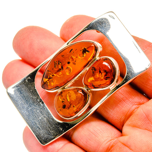 Baltic Amber Pendants handcrafted by Ana Silver Co - PD26037