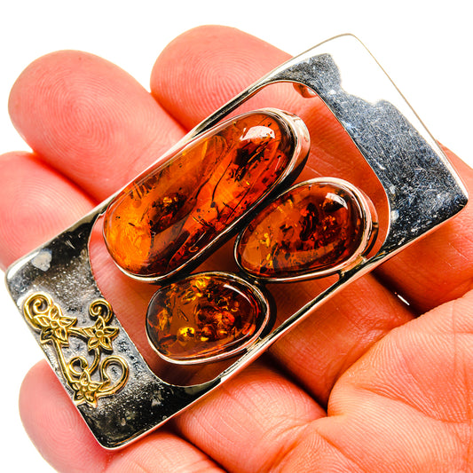 Baltic Amber Pendants handcrafted by Ana Silver Co - PD26038