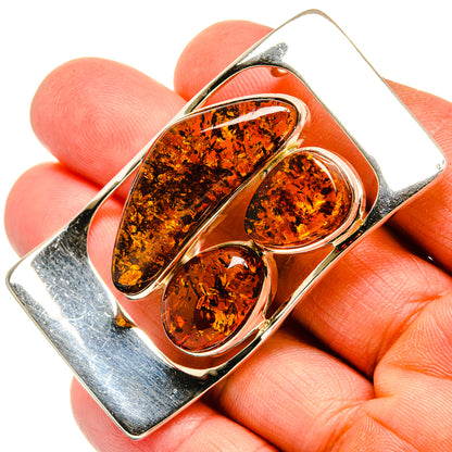 Baltic Amber Pendants handcrafted by Ana Silver Co - PD26039