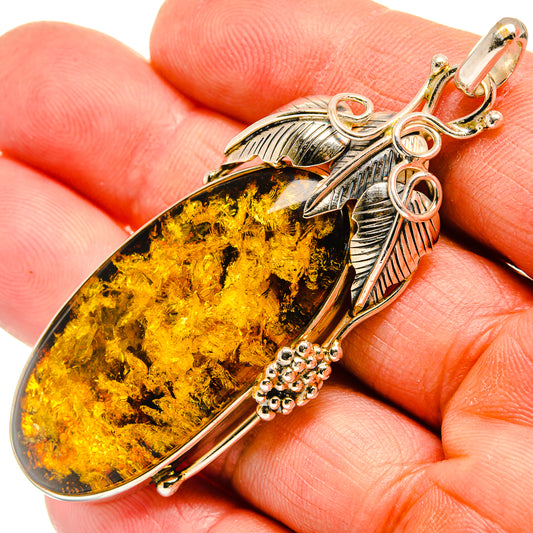 Baltic Amber Pendants handcrafted by Ana Silver Co - PD26044