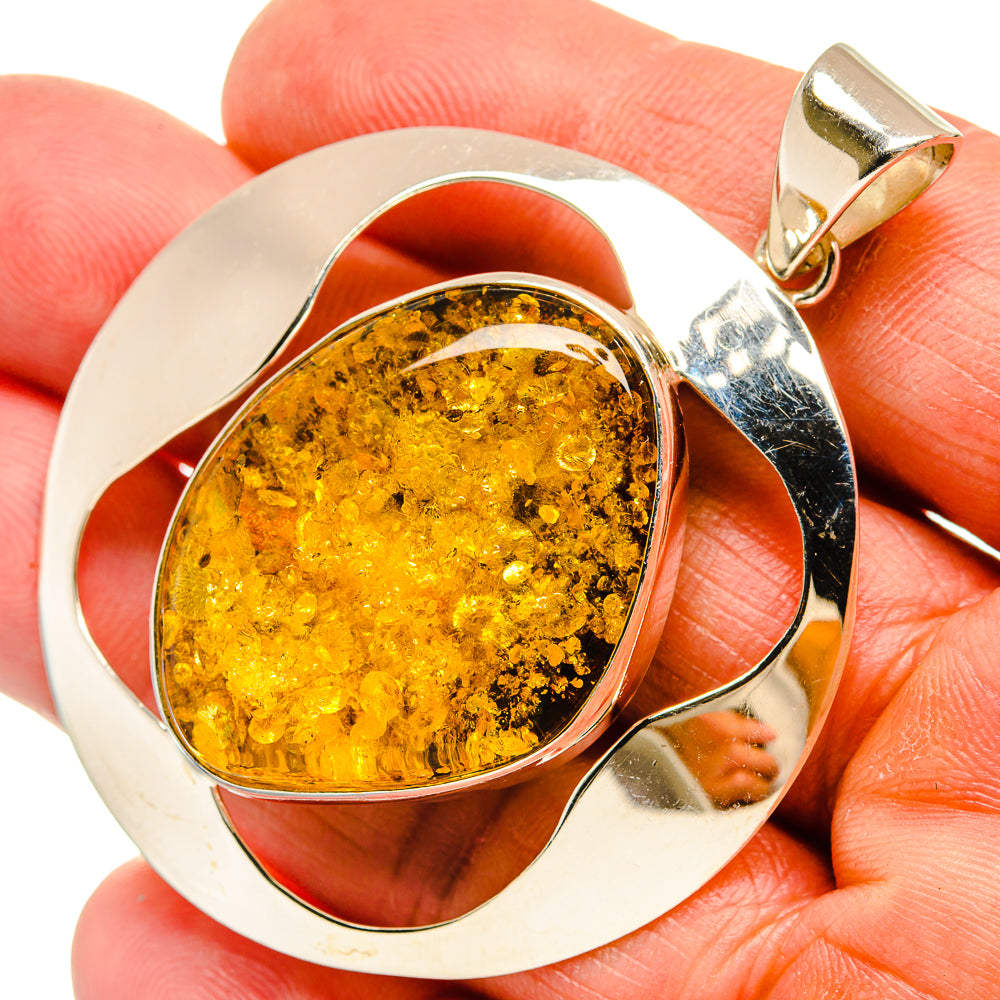 Baltic Amber Pendants handcrafted by Ana Silver Co - PD26046