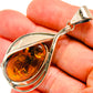 Baltic Amber Pendants handcrafted by Ana Silver Co - PD26048