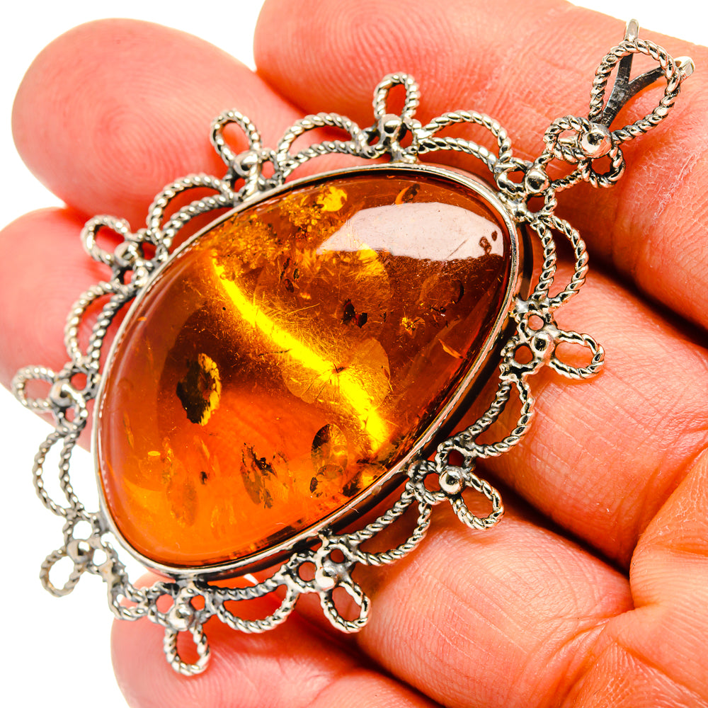Baltic Amber Pendants handcrafted by Ana Silver Co - PD26052