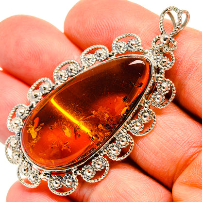 Baltic Amber Pendants handcrafted by Ana Silver Co - PD26055